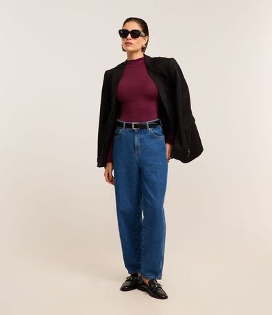 Body Básico en Media Malla con Cuello Alto 2