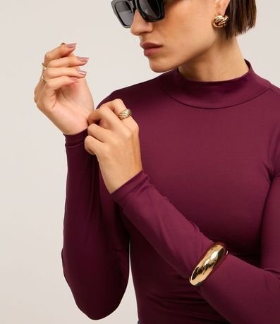 Body Básico en Media Malla con Cuello Alto 4