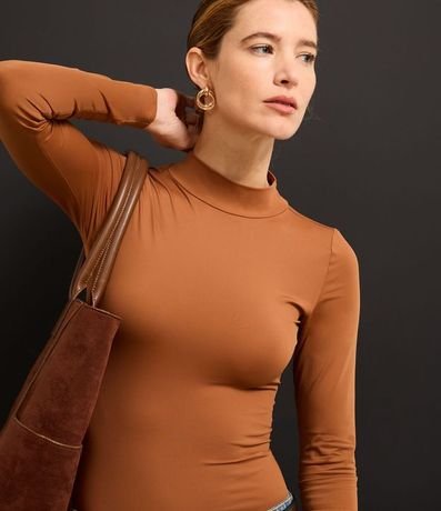 Body Básico en Media Malla con Cuello Alto 6