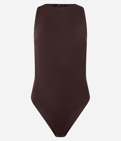 Body Básico en Poliamida con Cuello Halter 10