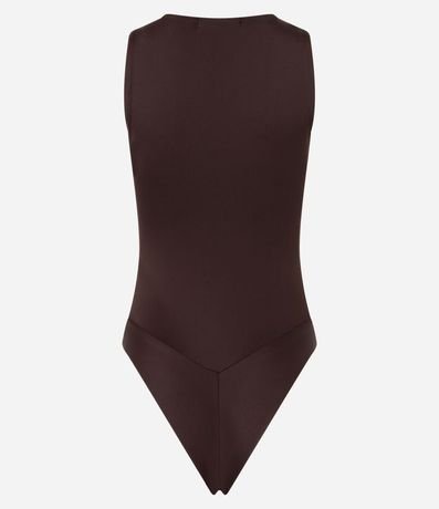 Body Básico en Poliamida con Cuello Halter 11