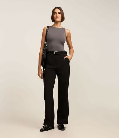 Body Básico en Poliamida con Cuello Halter 8