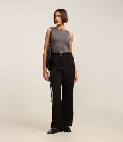 Body Básico en Poliamida con Cuello Halter 2