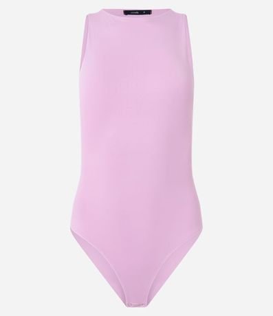 Body Básico en Poliamida con Cuello Halter 10