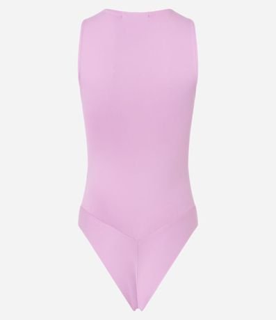 Body Básico en Poliamida con Cuello Halter 11