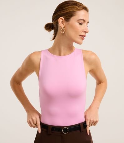 Body Básico en Poliamida con Cuello Halter 2