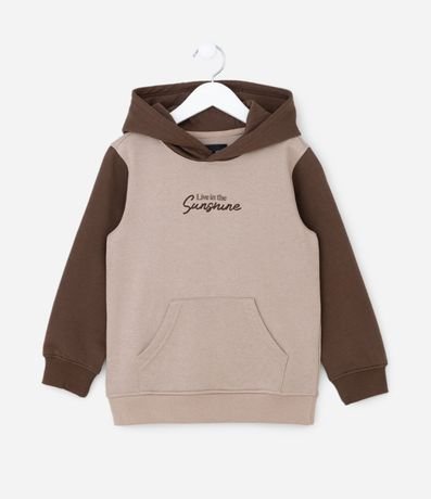 Saco Infantil con Capucha y Bolsillo Canguro - Talle 5 a 14 años 2