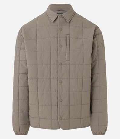 Campera en Capitoneada con Cuello Polo 5