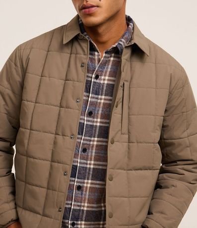 Campera en Capitoneada con Cuello Polo 3