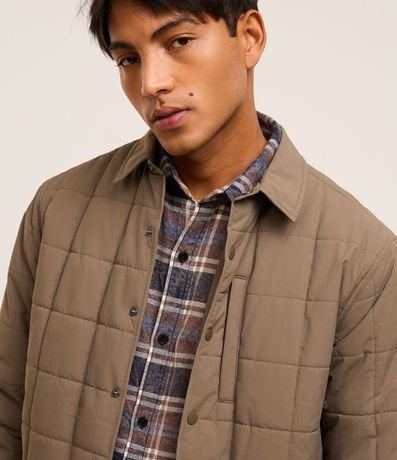 Campera en Capitoneada con Cuello Polo 4