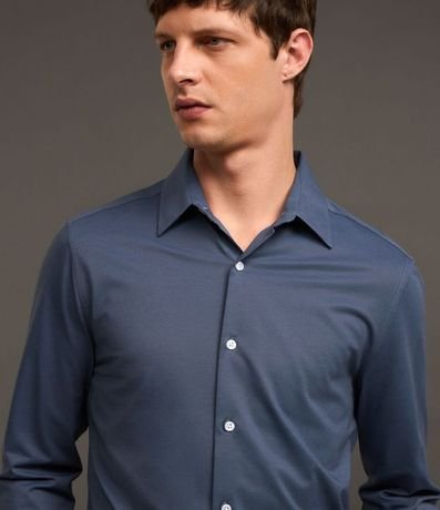 Camisa Slim en Algodón Performance Easy Care 4