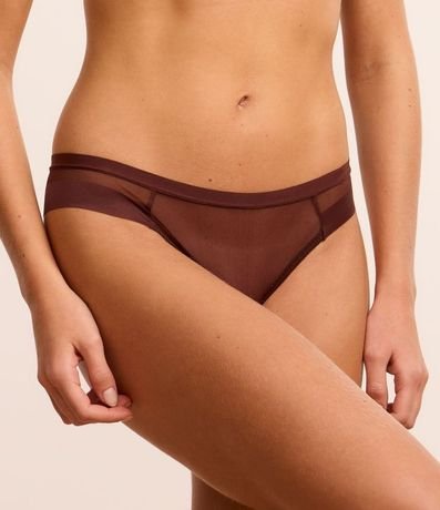 Bombacha Bikini Hilo Doble en Tule 2