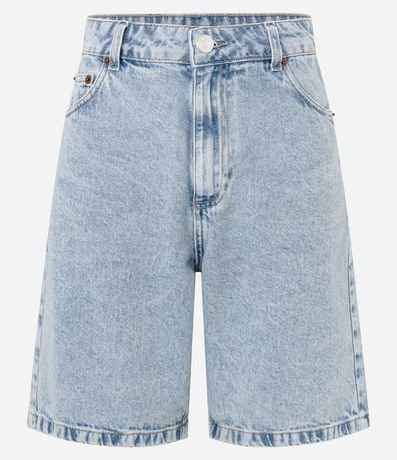 Bermuda Regular en Jeans con Cintura Alta 6