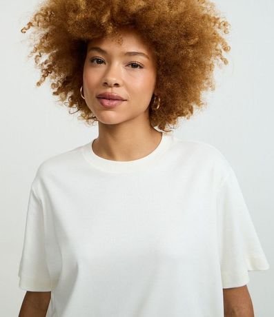 Remera Boxy en Algodón con Manga corta 4