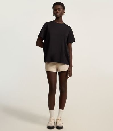 Remera Boxy en Algodón con Manga corta 2