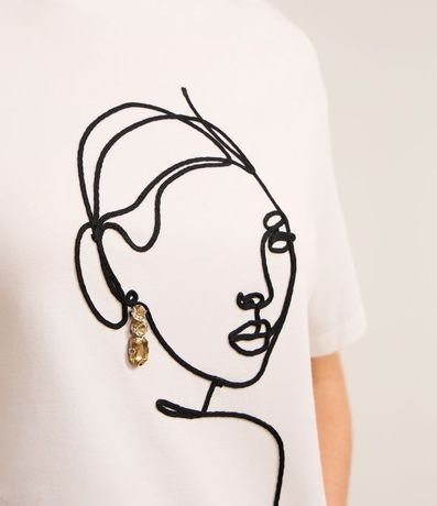 Blusa en Algodón con Bordado de Mujer con Caravana 5