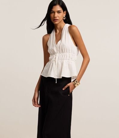 Pantalón Pantalona Sastrería con Cinturón y Hebilla de Metal 2