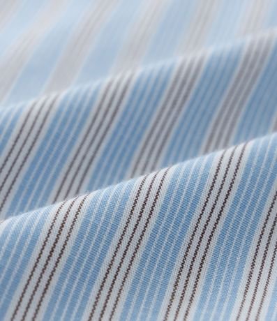 Camisa en Tricolina con Rayas Curve & Plus Size 8