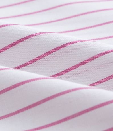 Camisa Rayada en Tricolina con Bolsos Curve & Plus Size 5