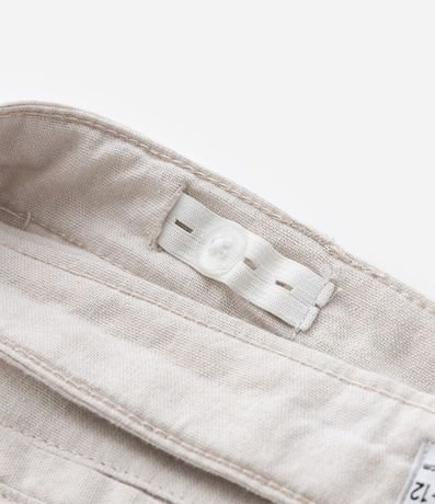 Pantalón Infantil en Viscolino con Lazo - Talle 5 a 14 Años 5