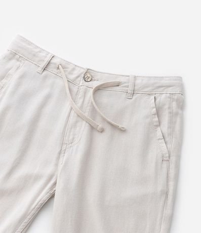 Pantalón Infantil en Viscolino con Lazo - Talle 5 a 14 Años 8