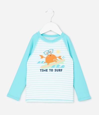 Conjunto Infantil con Protección UV y Estampa Siri - Talle 6 meses a 4 años 2