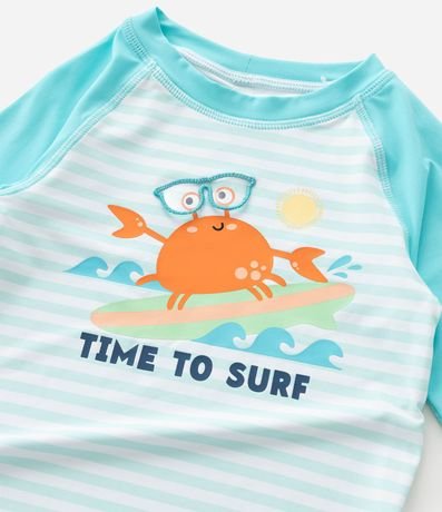 Conjunto Infantil con Protección UV y Estampa Siri - Talle 6 meses a 4 años 6