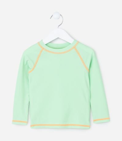 Conjunto Remera Manga larga UV y Sunga con Estampa Dinos - Talle 1 a 4 años 2