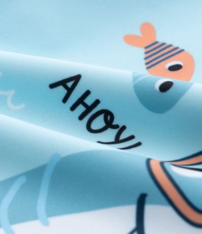 Conjunto Infantil con Protección UV y Estampa Tiburones - Talle 1 a 4 años 12