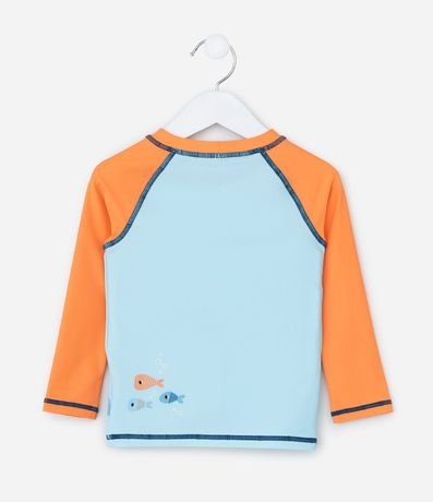 Conjunto Infantil con Protección UV y Estampa Tiburones - Talle 1 a 4 años 4