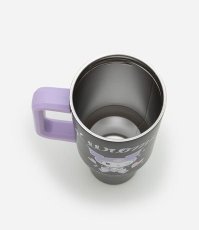 Vaso con Pajita Reutilizable y Estampa Kuromi 1,3L 3