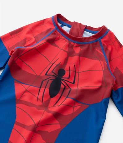 Mono Infantil con Protección UV y Estampa Hombre-Araña - Talle 3 a 8 años 6