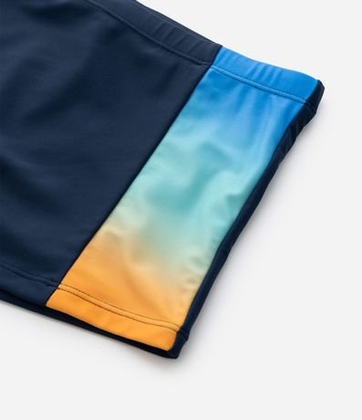 Sunga Boxer Infantil con Recorte en Degradé - Talle 5 a 14 años 6