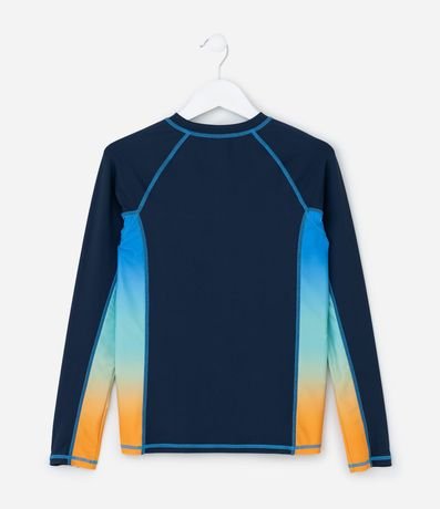 Remera Infantil con Protección UV Estampa Degradé - Talle 5 a 14 años 2