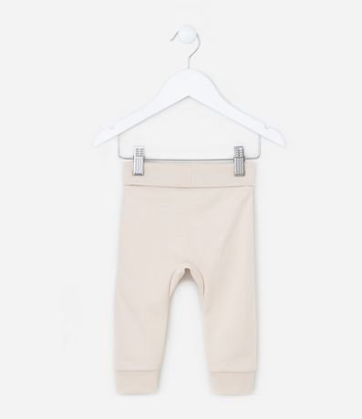Pantalón Infantil en Algodón Peruano con Cintura Plegable - Talle RN a 18 meses 2