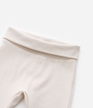Pantalón Infantil en Algodón Peruano con Cintura Plegable - Talle RN a 18 meses 4
