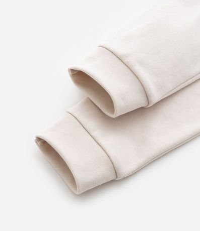Pantalón Infantil en Algodón Peruano con Cintura Plegable - Talle RN a 18 meses 5