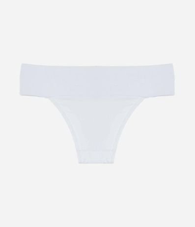 Bombacha Bikini Básica con Cintura Ancha 5