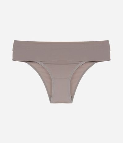 Bombacha Bikini Básica con Cintura Ancha 4