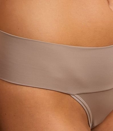 Bombacha Bikini Básica con Cintura Ancha 3