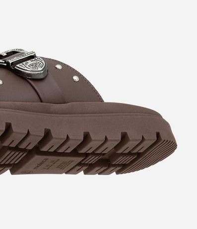 Sandalia Plana con Hebilla Western Moleca 4