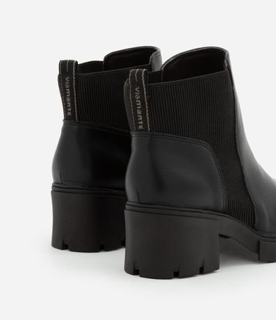 Bota Chelsea en PU con Suela Track y Detalle Acanalado 3