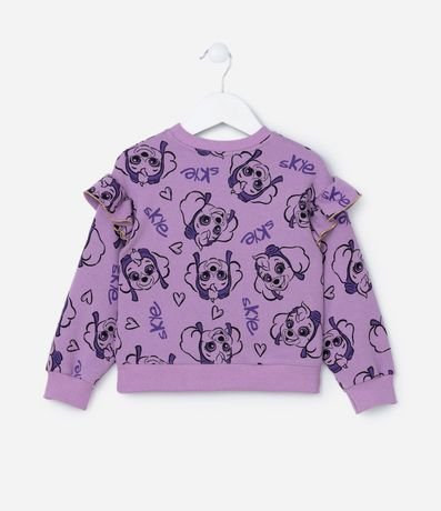 Conjunto Infantil con Volado y Estampa Paw Patrol - Talle 2 a 6 años 3