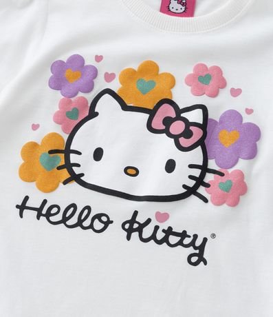 Conjunto Infantil con Estampa Hello Kitty y Flores - Talle 1 a 6 años 8
