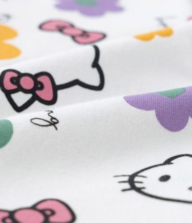 Conjunto Infantil con Estampa Hello Kitty y Flores - Talle 1 a 6 años 4