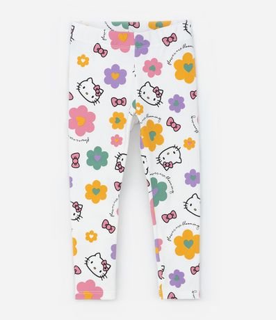 Conjunto Infantil con Estampa Hello Kitty y Flores - Talle 1 a 6 años 5