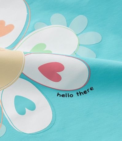 Conjunto Infantil con Protección UV y Estampa Flores - Talle 1 a 4 años 8