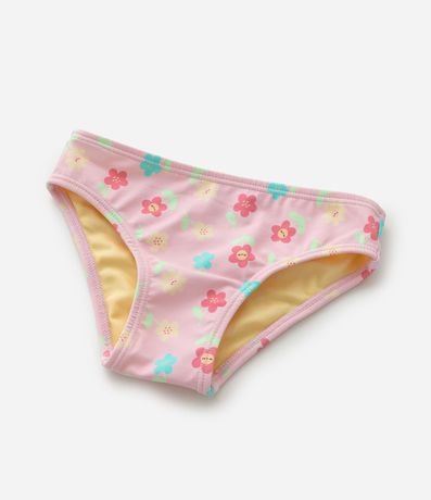 Conjunto Infantil con Protección UV y Estampa Flores - Talle 1 a 4 años 9