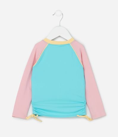 Conjunto Infantil con Protección UV y Estampa Flores - Talle 1 a 4 años 3