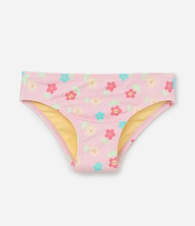 Conjunto Infantil con Protección UV y Estampa Flores - Talle 1 a 4 años 4